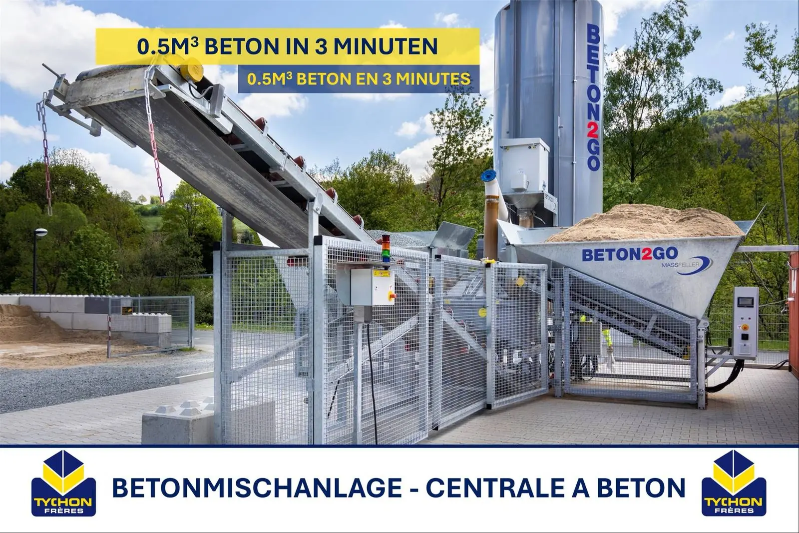 Centrale à béton Tychon Frères